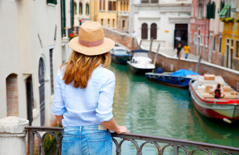 Girl in Venice