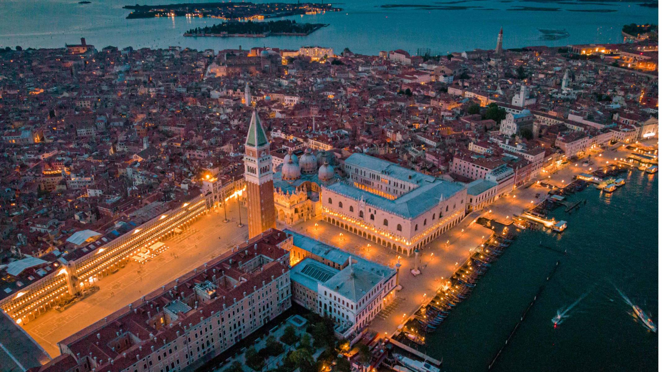 Aereal View of Venice